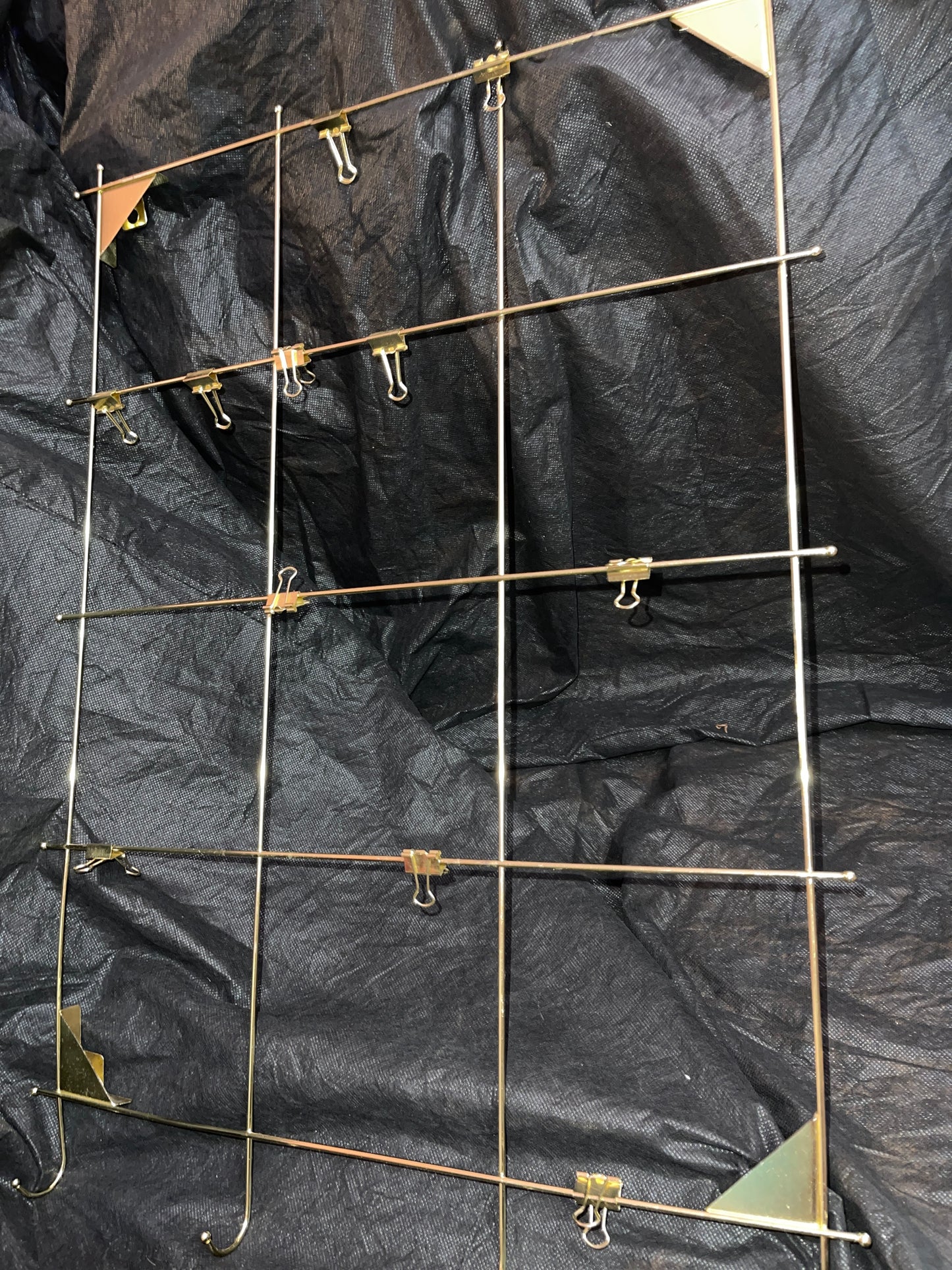 RENTAL GOLD BRASS ORGANIZER WEDDING PLANNER CHORES BRIDAL