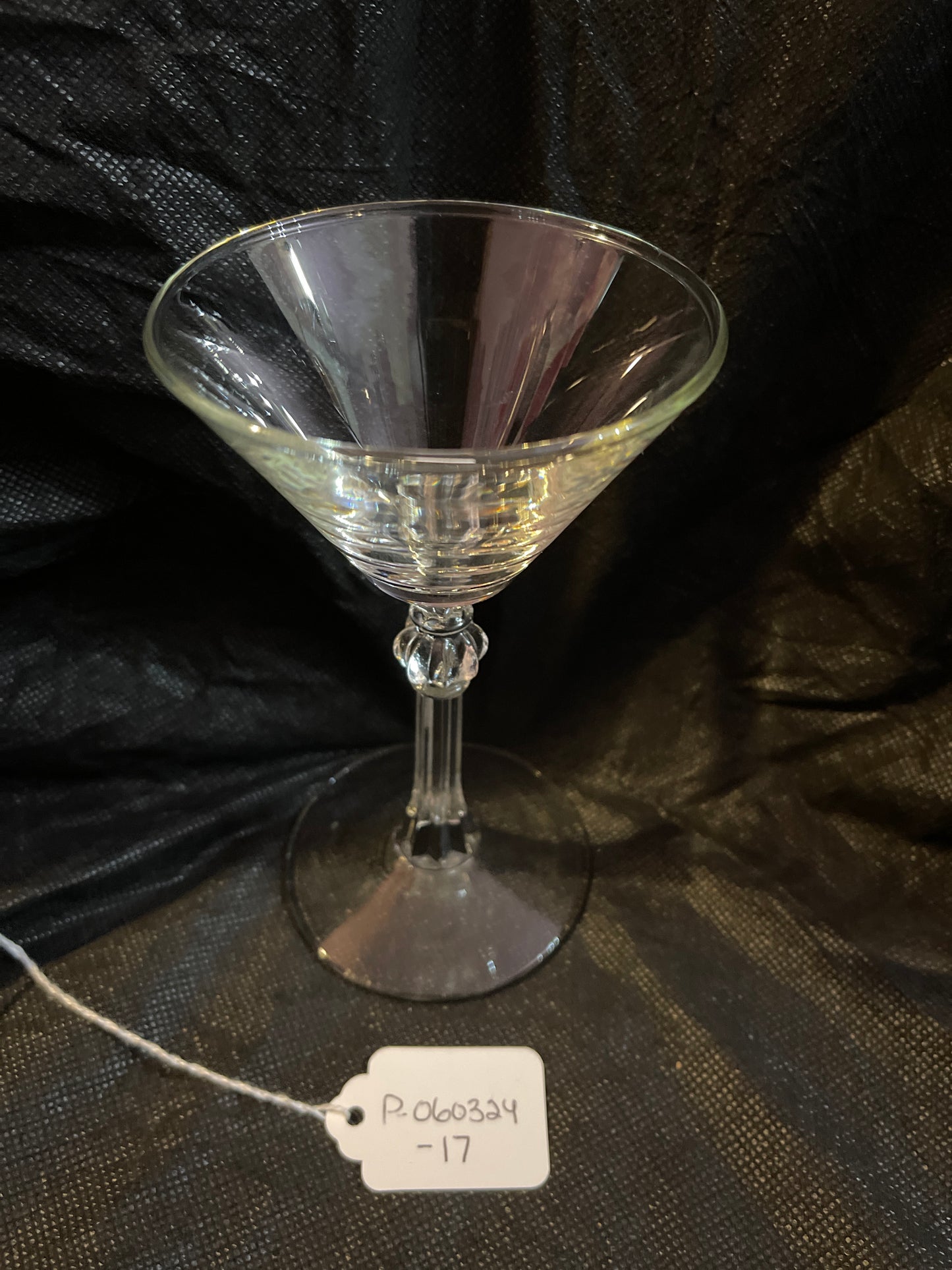 Glasses bar ware RENTAL Vintage Glass Small Martini Glass serving serveware