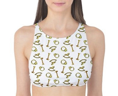 Suga Lane Brass Treasures Tank Bikini Top ABBY ESSIE