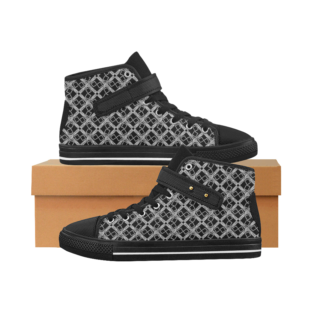 silver black logo xtra large panel 3.6 mb.jpg hori Aquila Strap Women's Shoes (Model 1202) e-joyer