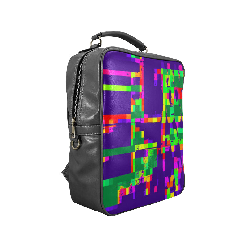 Electro Leather Carry-On Backpack Bag e-joyer