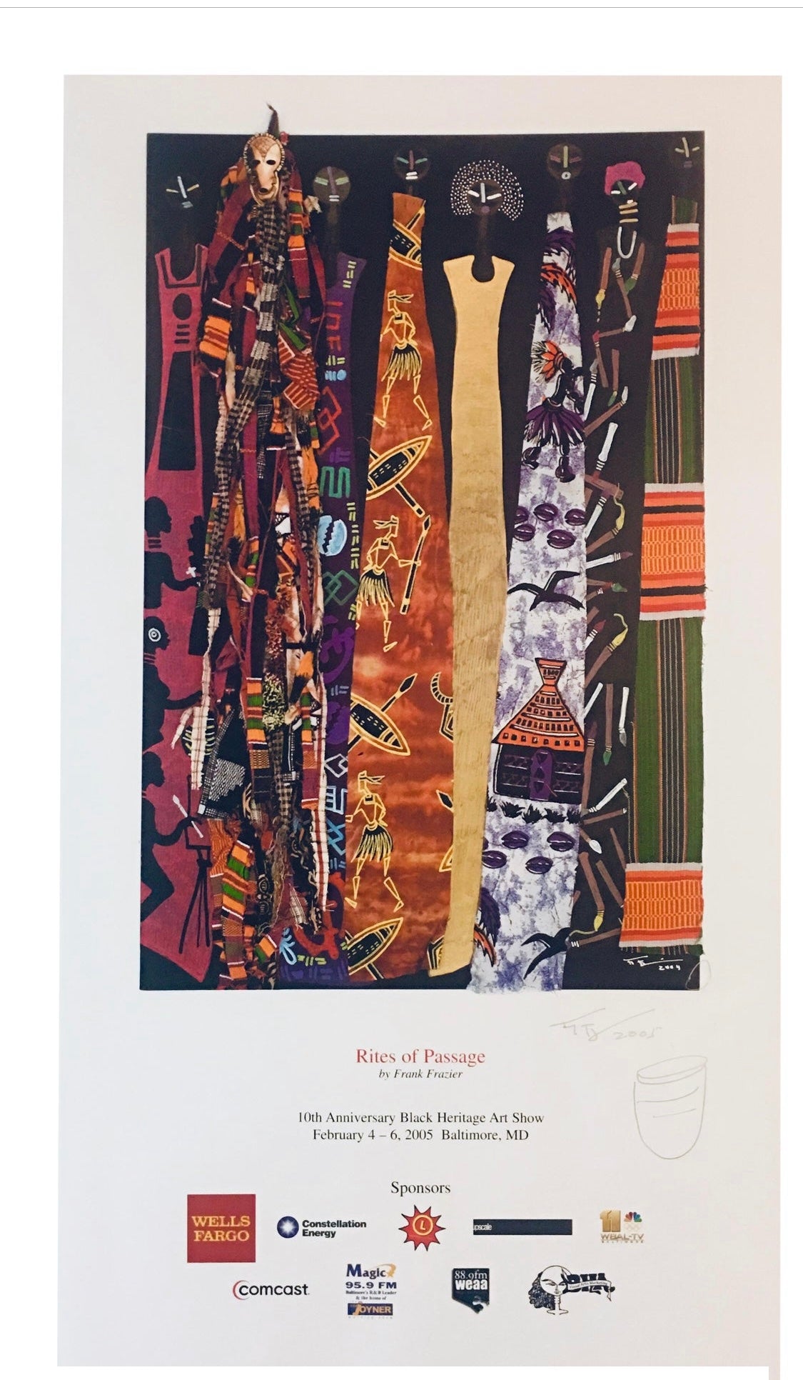 Set of 6 Black Arts Festival Poster Prints