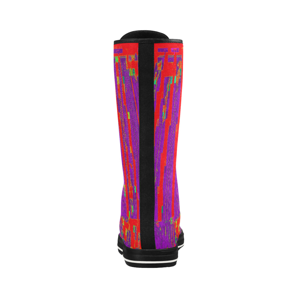 81 IMG_1470.JPG 8 Canvas Long Boots For Women Model 7013H e-joyer