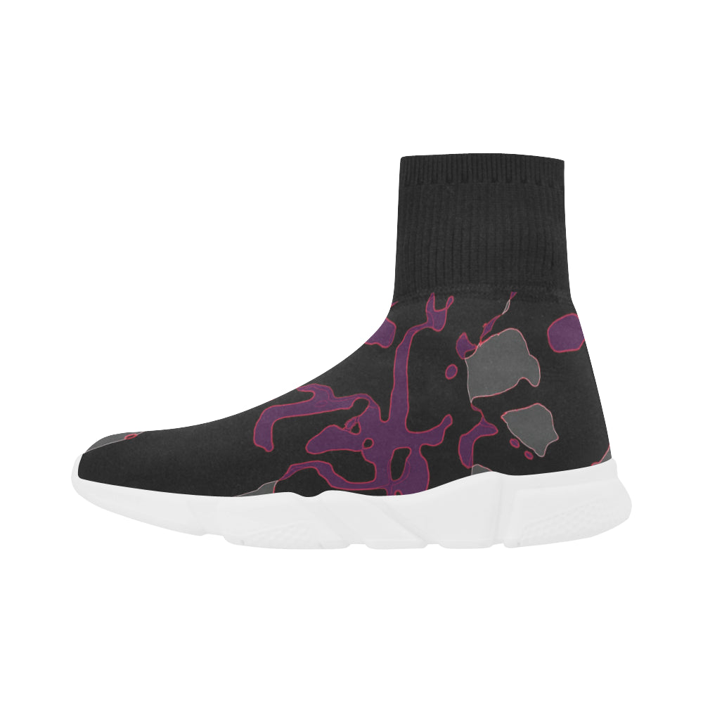 64 IMG_3805 Unicorn Stretch Sock Women's Shoes (Model 039) e-joyer