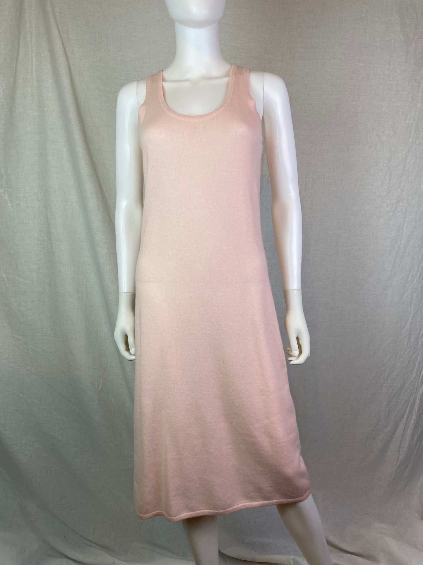 Tahari Light Pink Cashmere Sweater Tank Dress NWT ABBY ESSIE STUDIOS