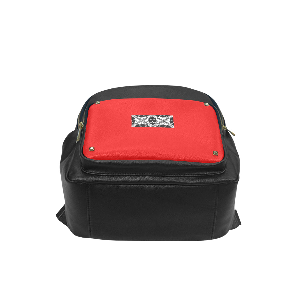 VIP Logo Coed Leather Backpack e-joyer