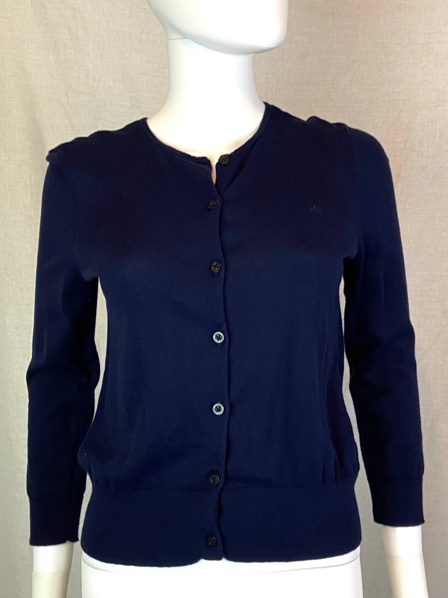 LAUREN Ralph Lauren Navy Blue Sweater Cardigan M