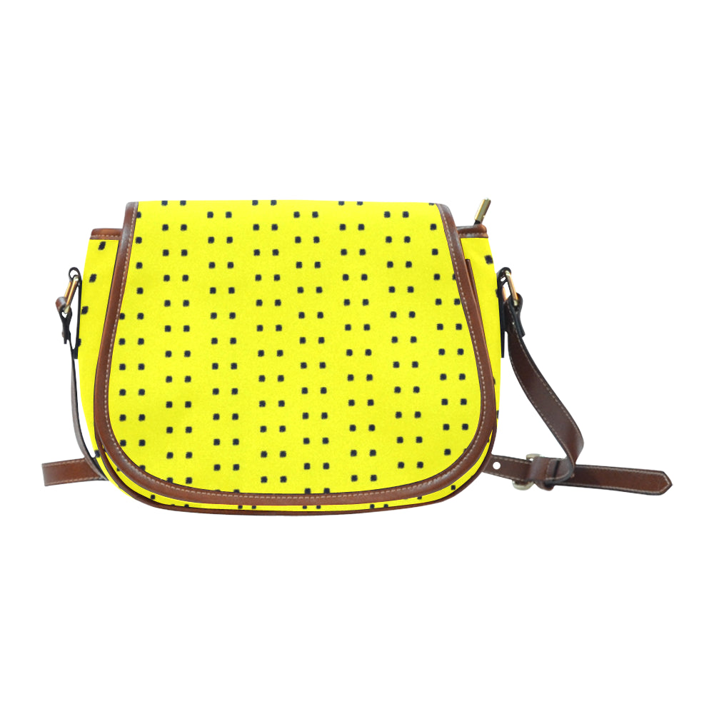 Polka Stripe Saddle Bag e-joyer