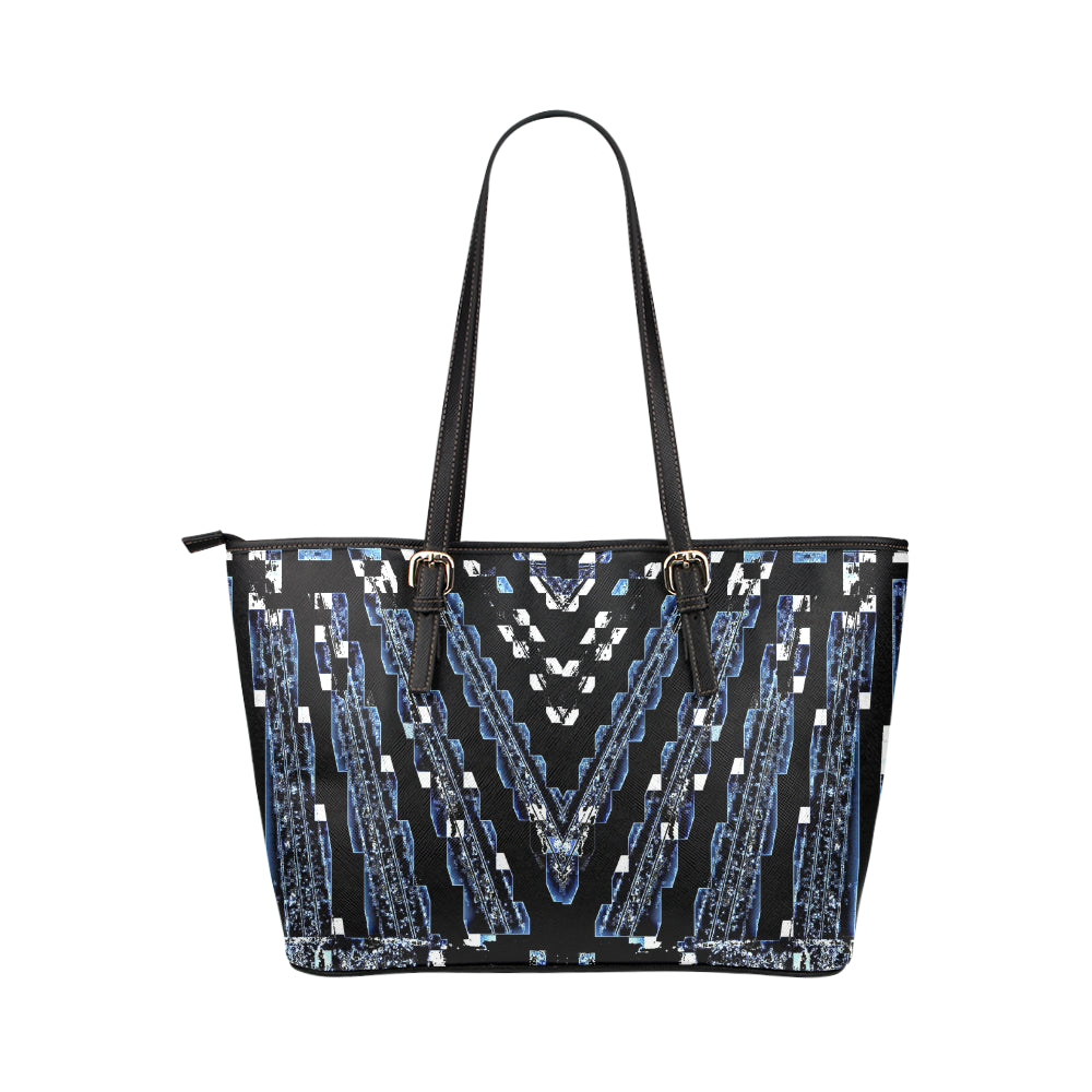 Electro Tribal Jane Leather Tote Bag /Small e-joyer