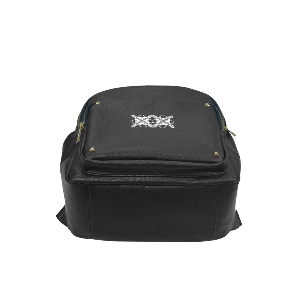 VIP Logo Coed Leather Backpack e-joyer