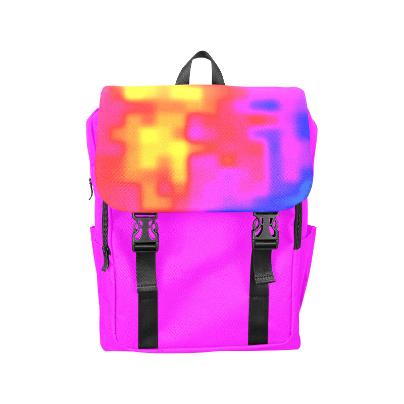 Relaxed Backpack Bag in Pink e-joyer