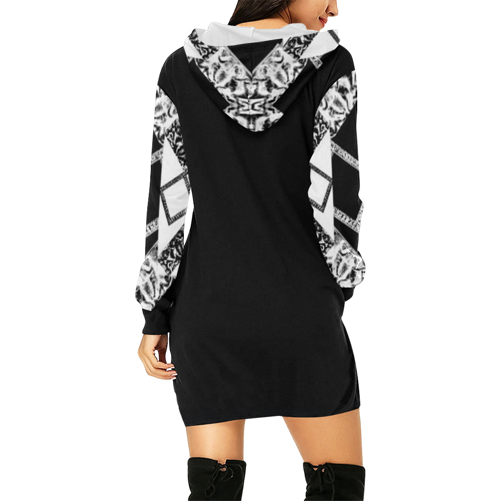 Premium VIP LOGO Hoodie Mini Dress e-joyer