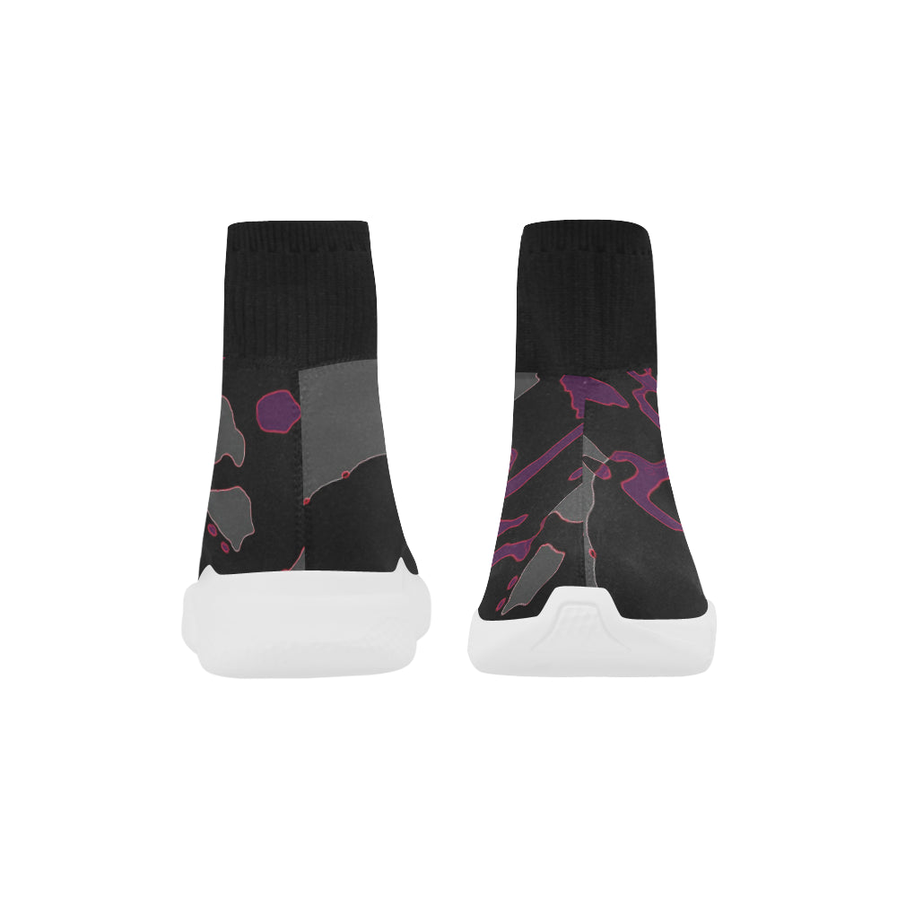 64 IMG_3805 Unicorn Stretch Sock Women's Shoes (Model 039) e-joyer