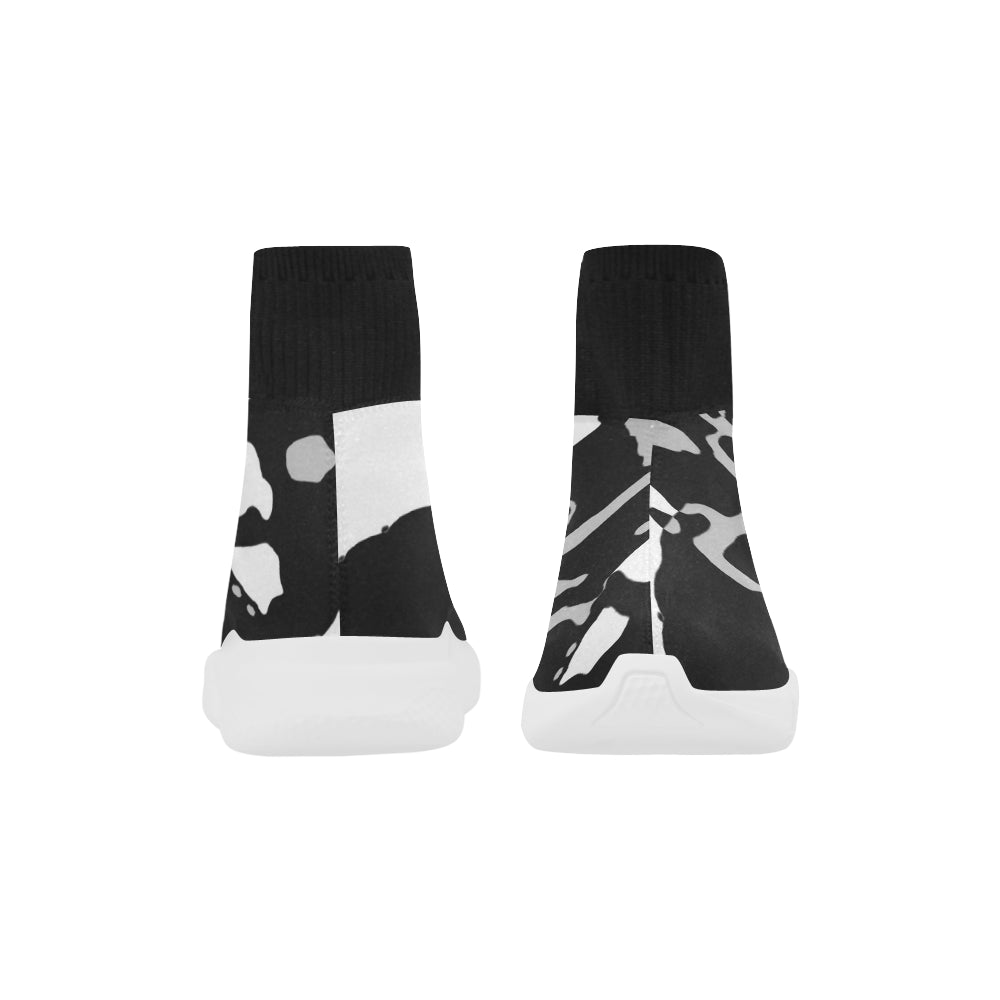 37 IMG_3805 Unicorn Stretch Sock Women's Shoes (Model 039) e-joyer