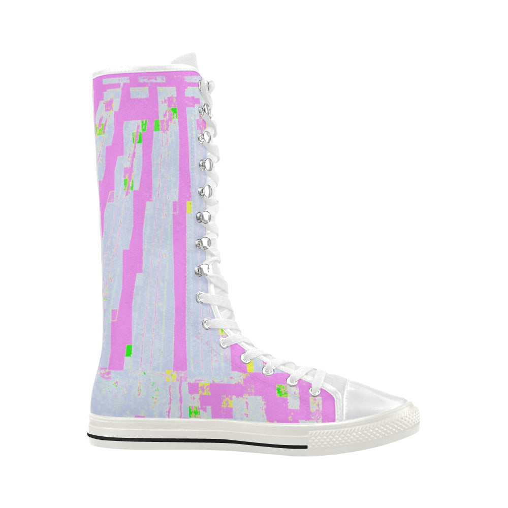 81 IMG_1470.JPG 61 Canvas Long Boots For Women Model 7013H e-joyer