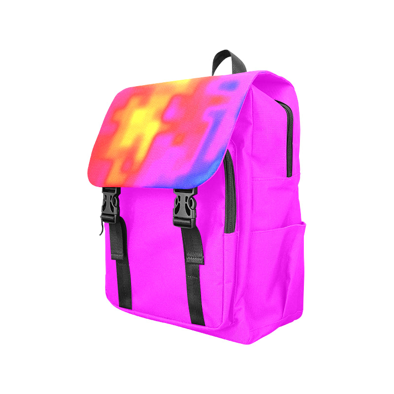 Relaxed Backpack Bag in Pink e-joyer