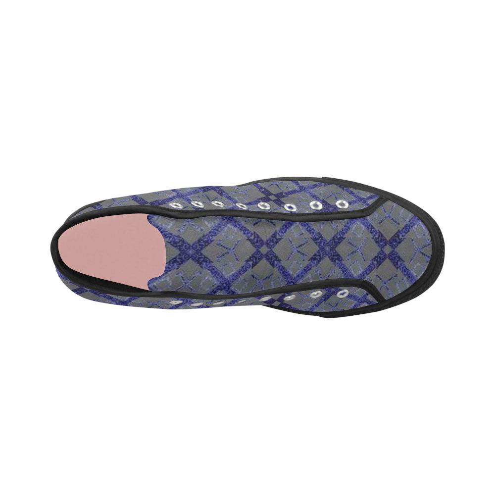 Navy Logissimo Canvas High Top Sneakers e-joyer