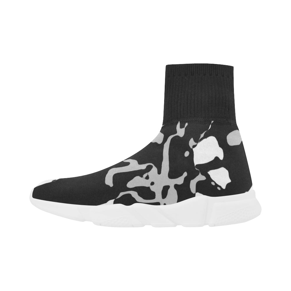 37 IMG_3805 Unicorn Stretch Sock Women's Shoes (Model 039) e-joyer