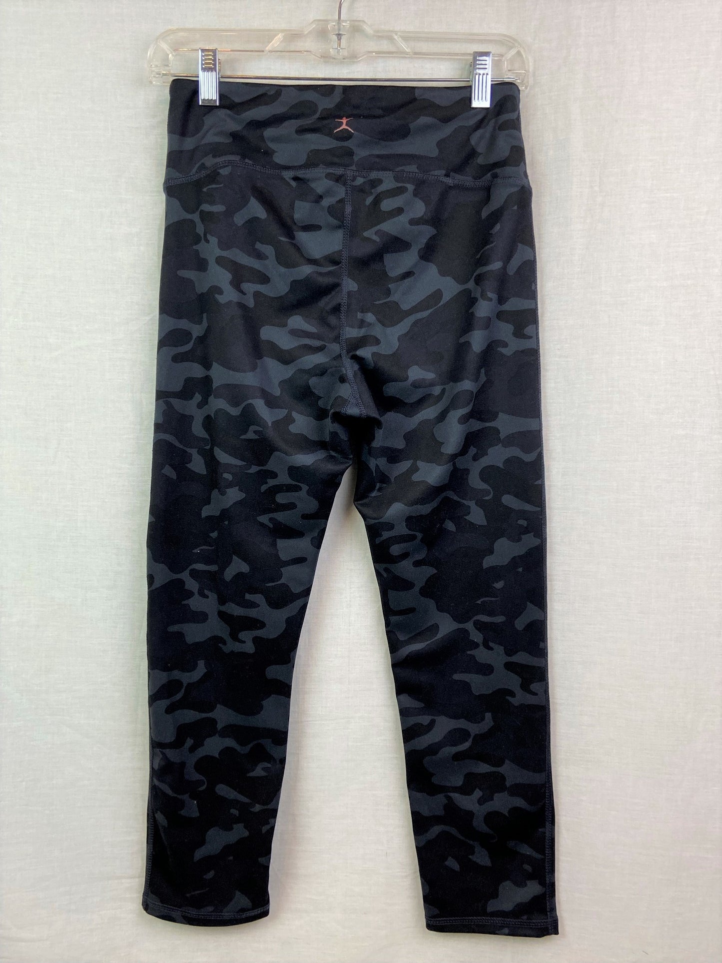 Danskin Black Gray Camo Athletic Leggings Yoga Pants ABBY ESSIE STUDIOS