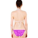 Suga Lane Choices Modern Geometric Pink Purple Bikini Swimsuit SUGA LANE