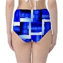 Suga Lane Jet Medley Royal Blue High Waist Bikini Brief Swim Bottoms ABBY ESSIE