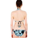Suga Lane Storm Abstract Blue Black Bikini Swimsuit ABBY ESSIE