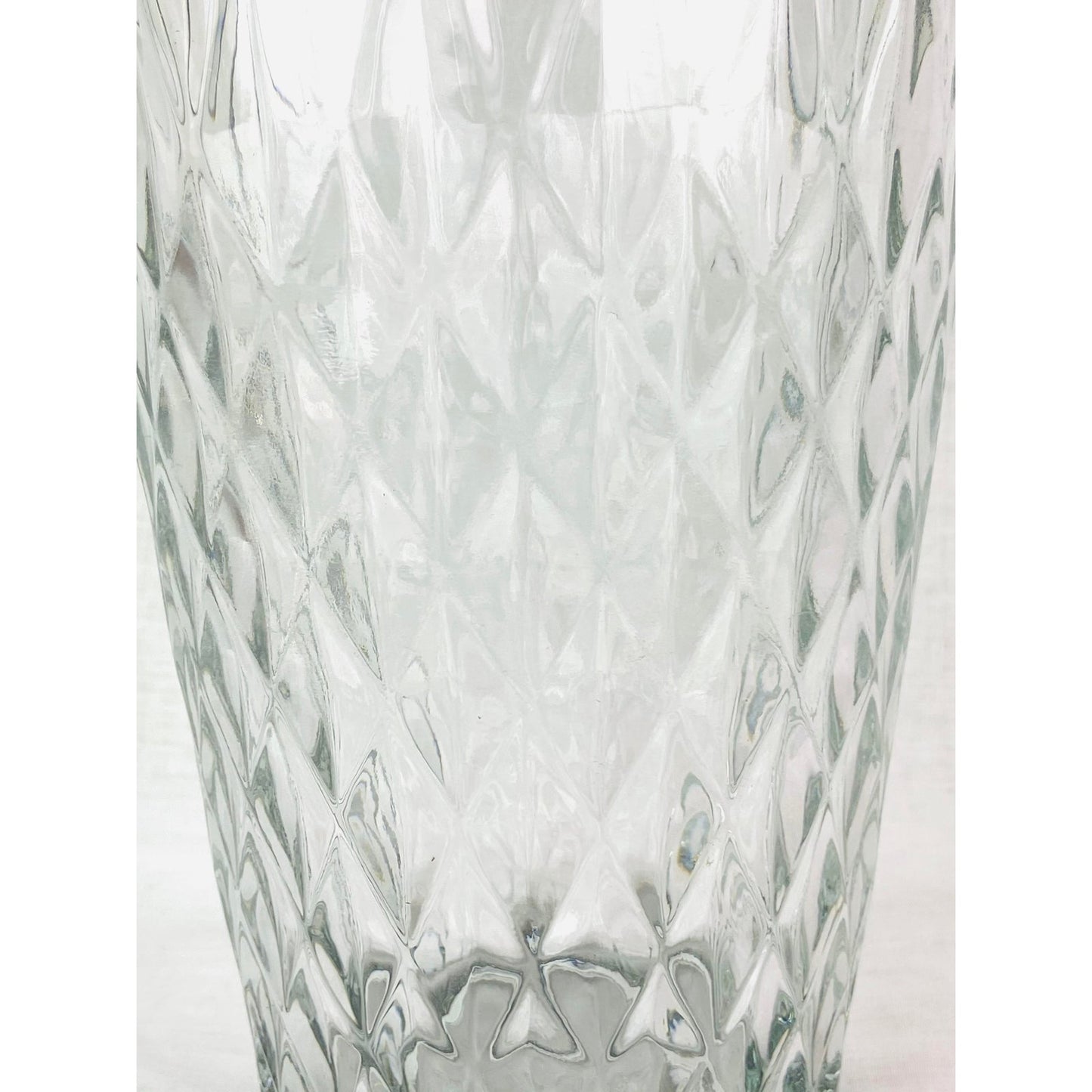 Art Deco Crystal Glass Vase
