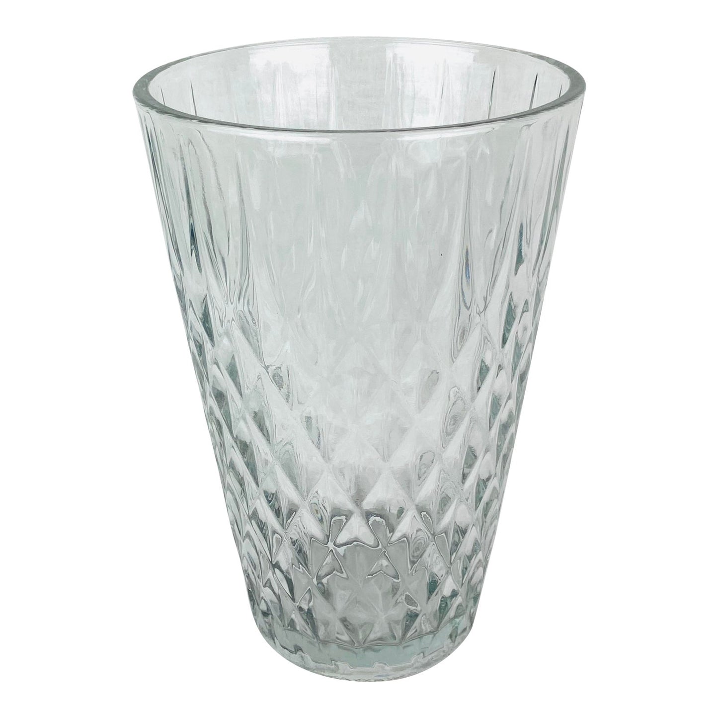 Art Deco Crystal Glass Vase