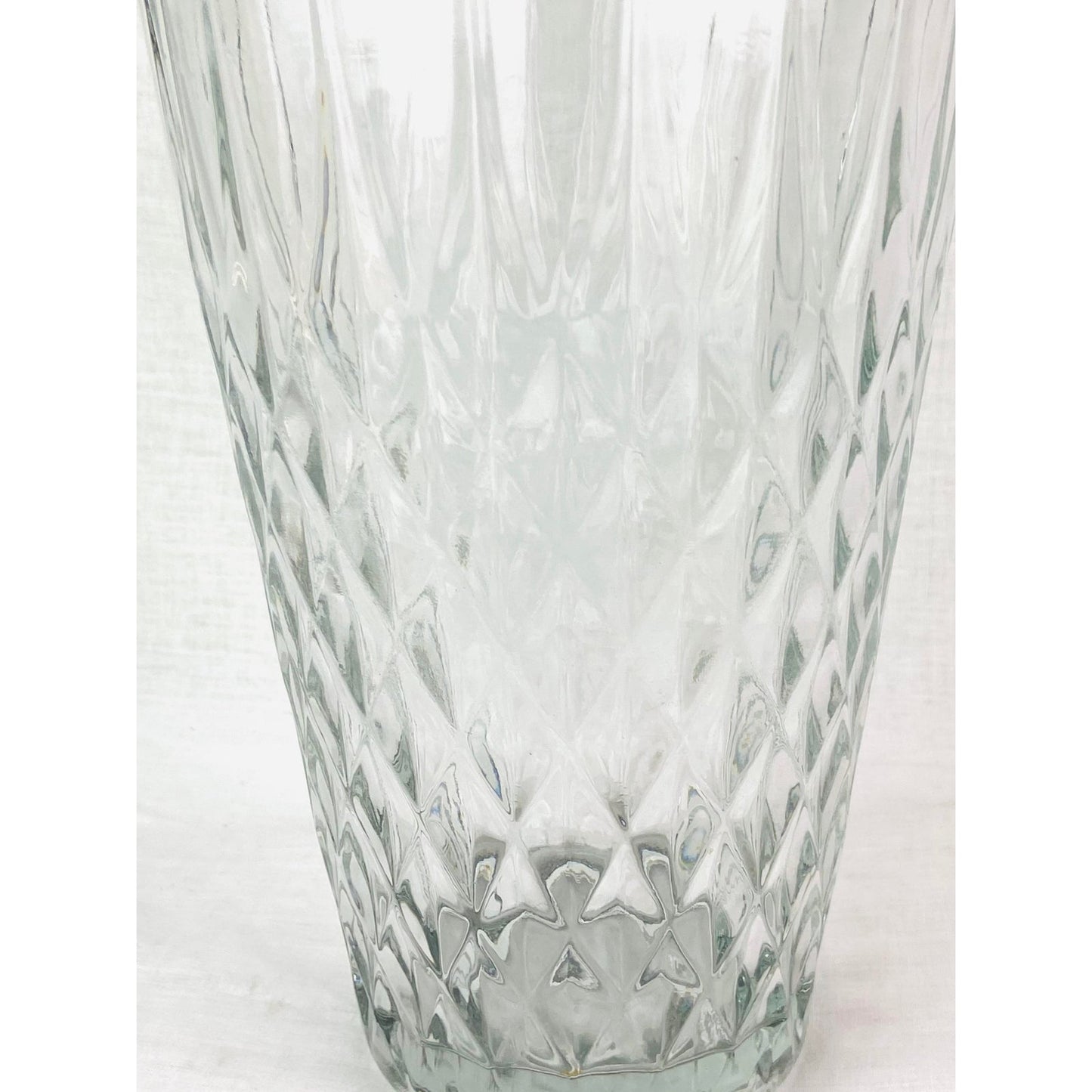 Art Deco Crystal Glass Vase