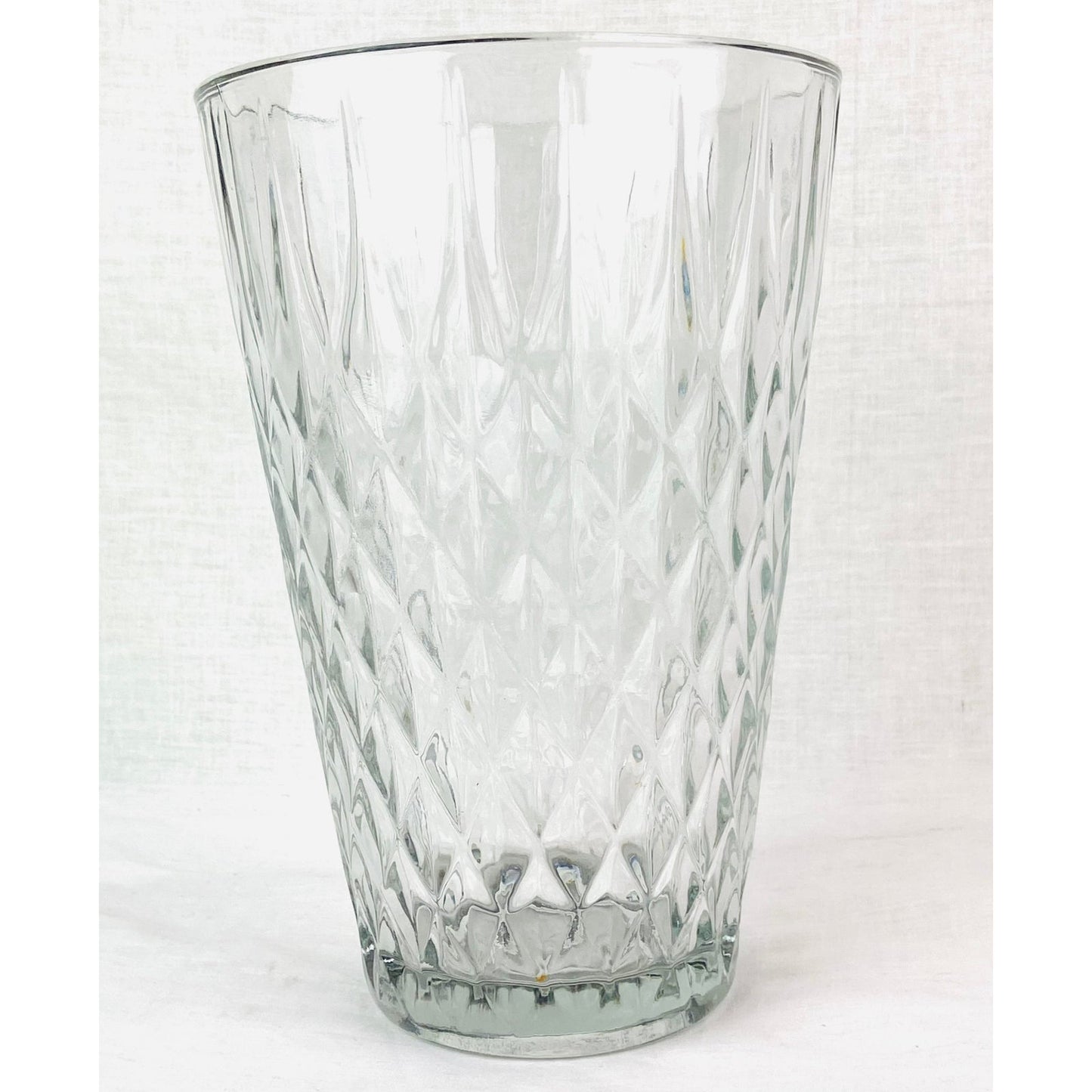 Art Deco Crystal Glass Vase