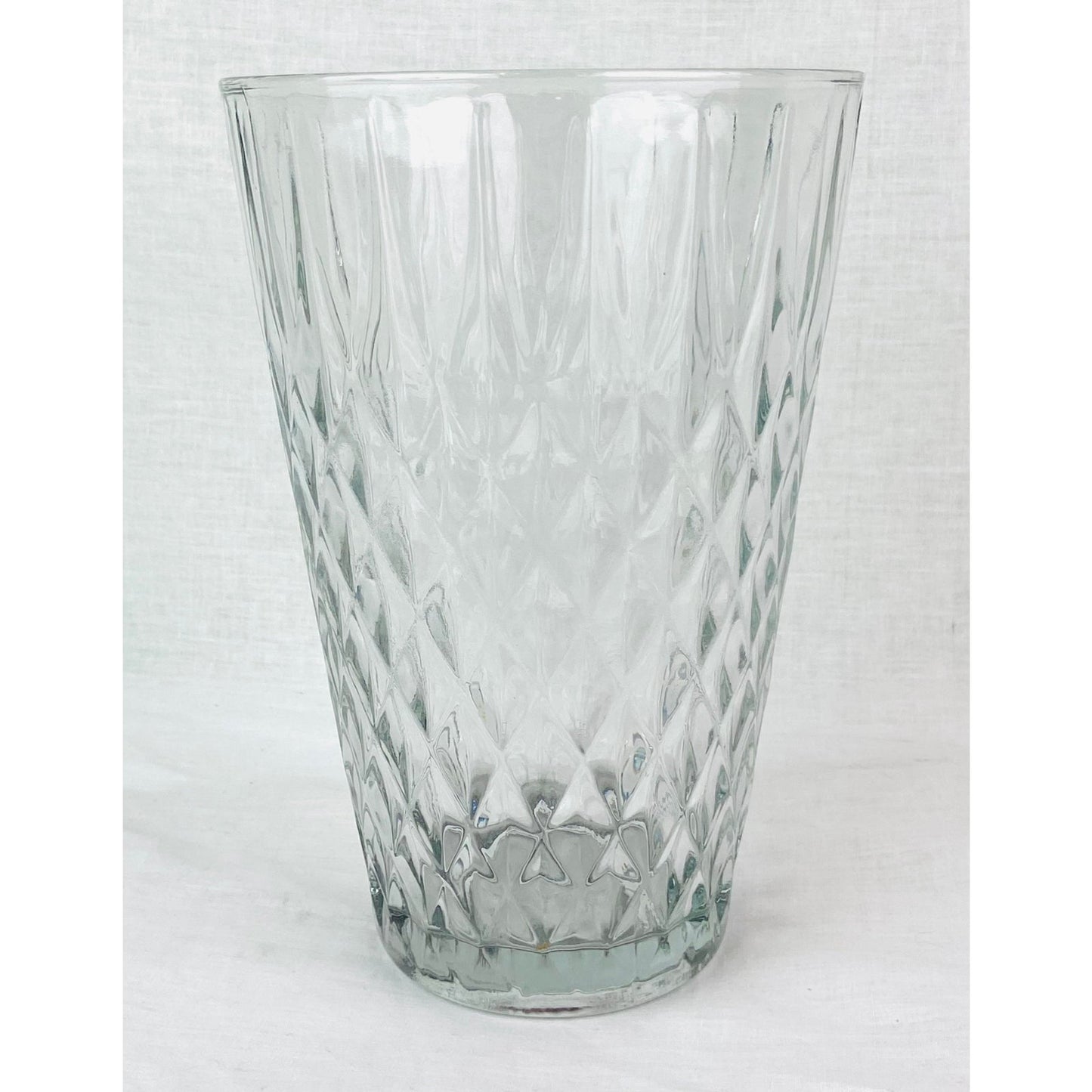 Art Deco Crystal Glass Vase