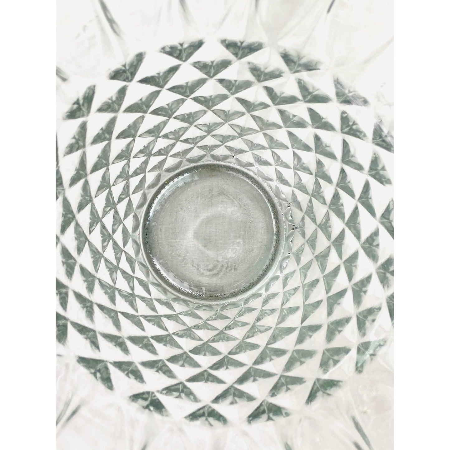 Art Deco Crystal Glass Vase