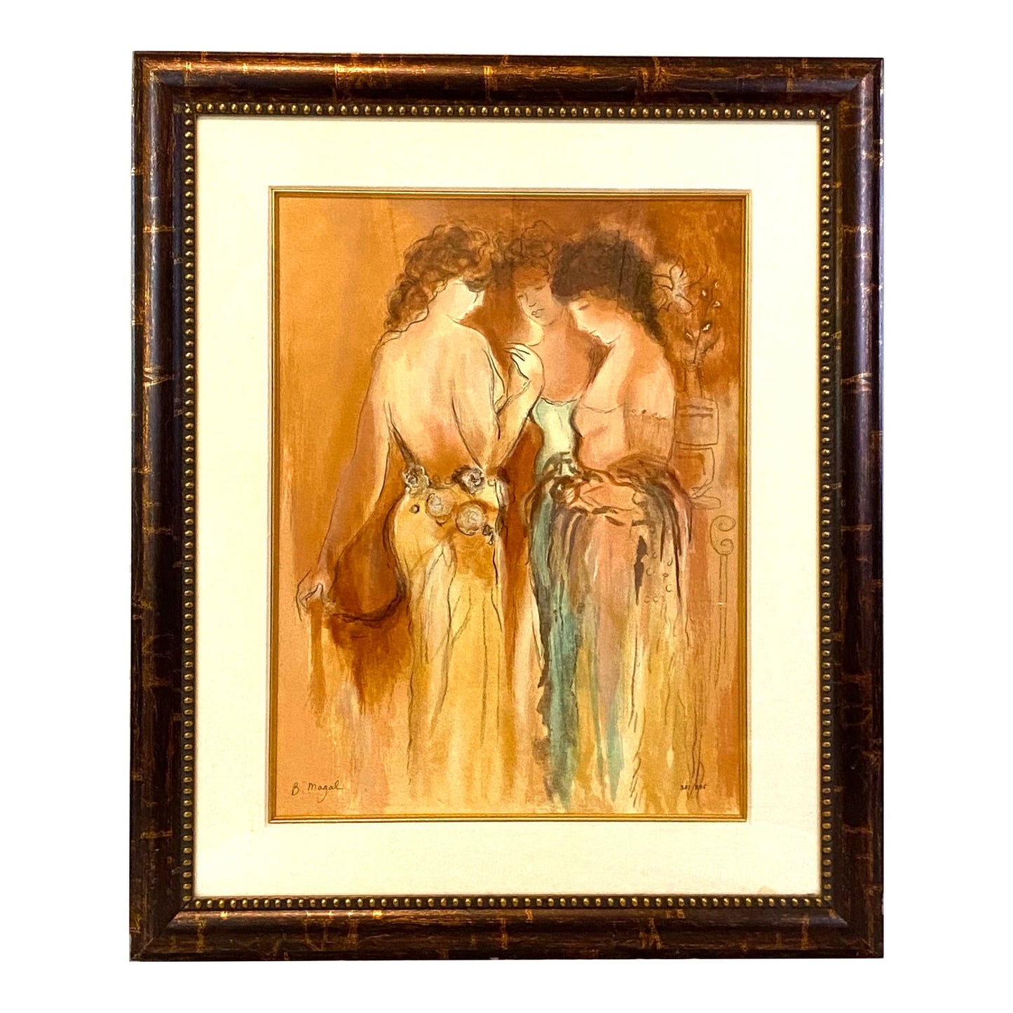 "High Class Party" Limited Edition Serigraph by Batia Magal