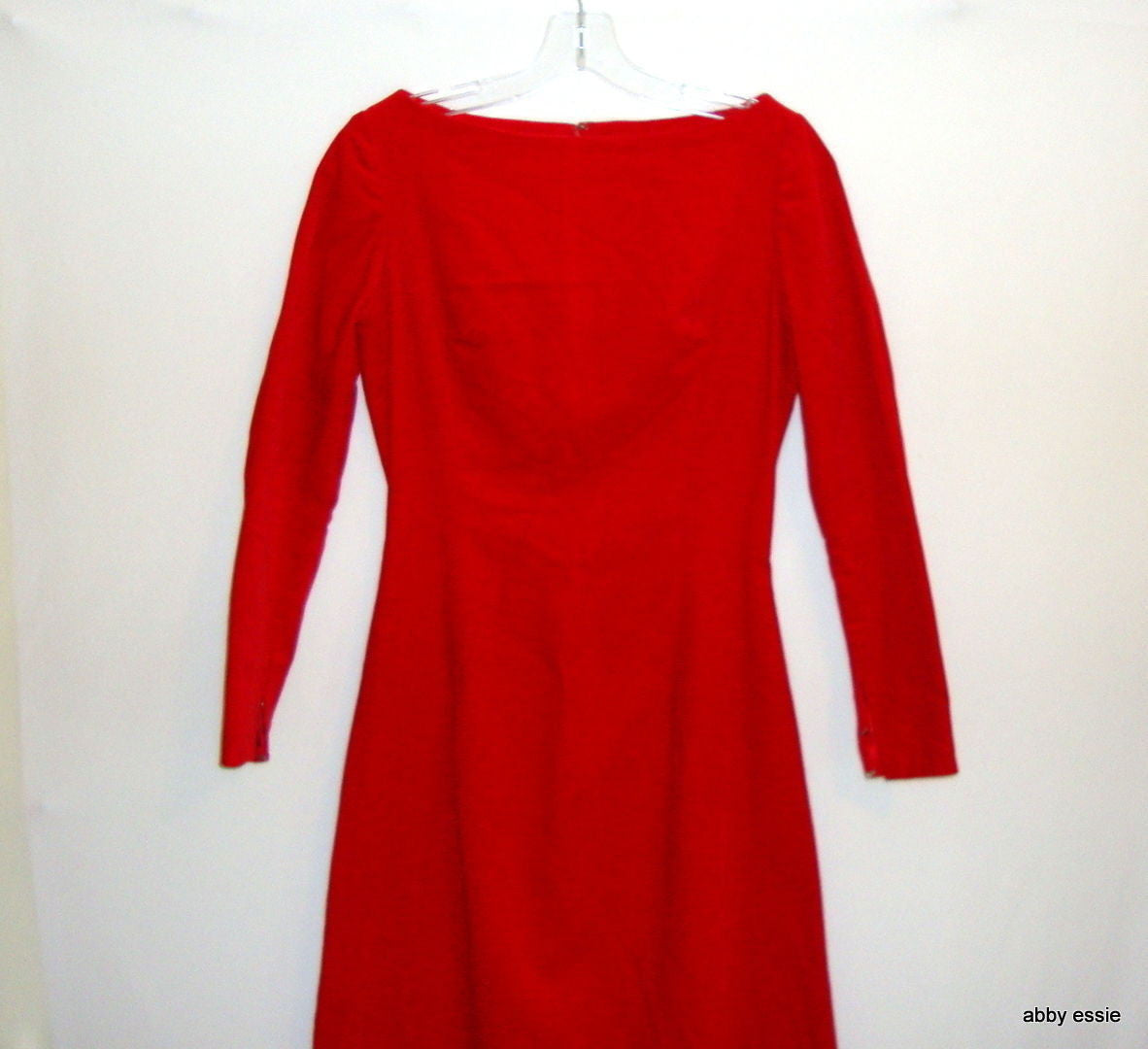 Vtg Custom Couture Red Velvet Formal Game Of Thrones Goth Gown Dress
