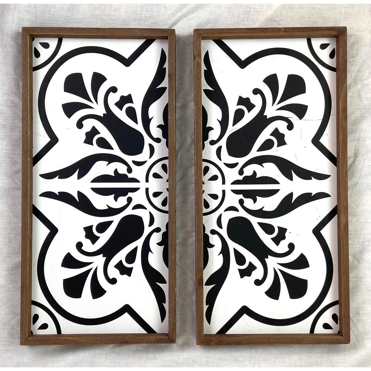 Modern Farmhouse Wood Tray Wall Art