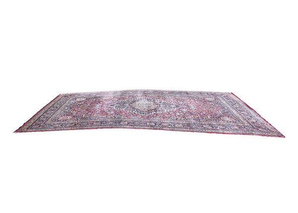 Antique Persian Tabriz Meshed Mashad Carpet Rug Wool Hand Woven Arabian Bohemian ABBY ESSIE
