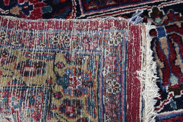 Antique Persian Tabriz Meshed Mashad Carpet Rug Wool Hand Woven Arabian Bohemian ABBY ESSIE