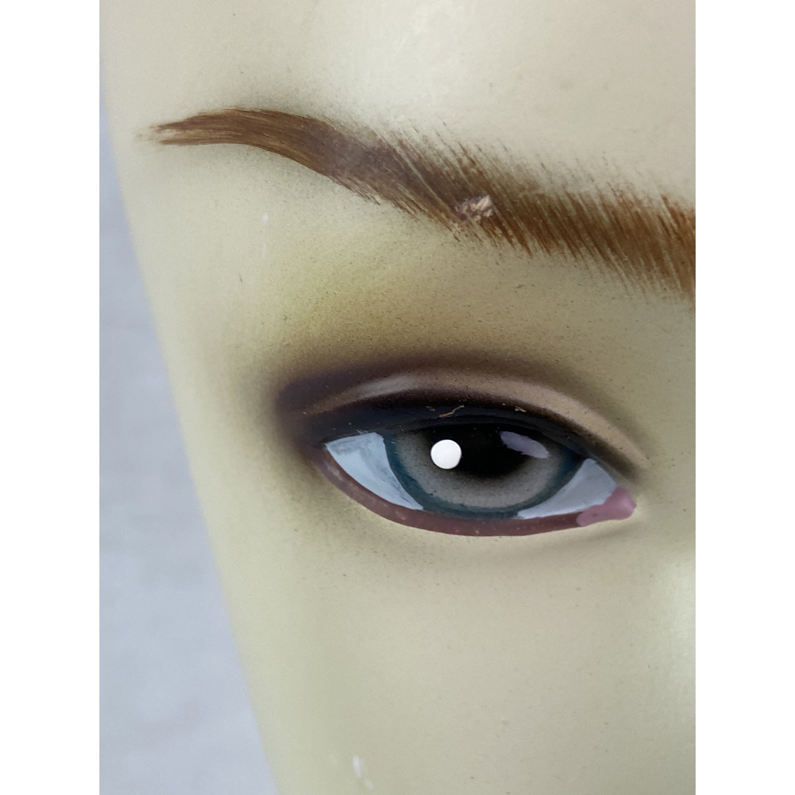 Vintage Mannequin Model Bust Head ABBY ESSIE STUDIOS