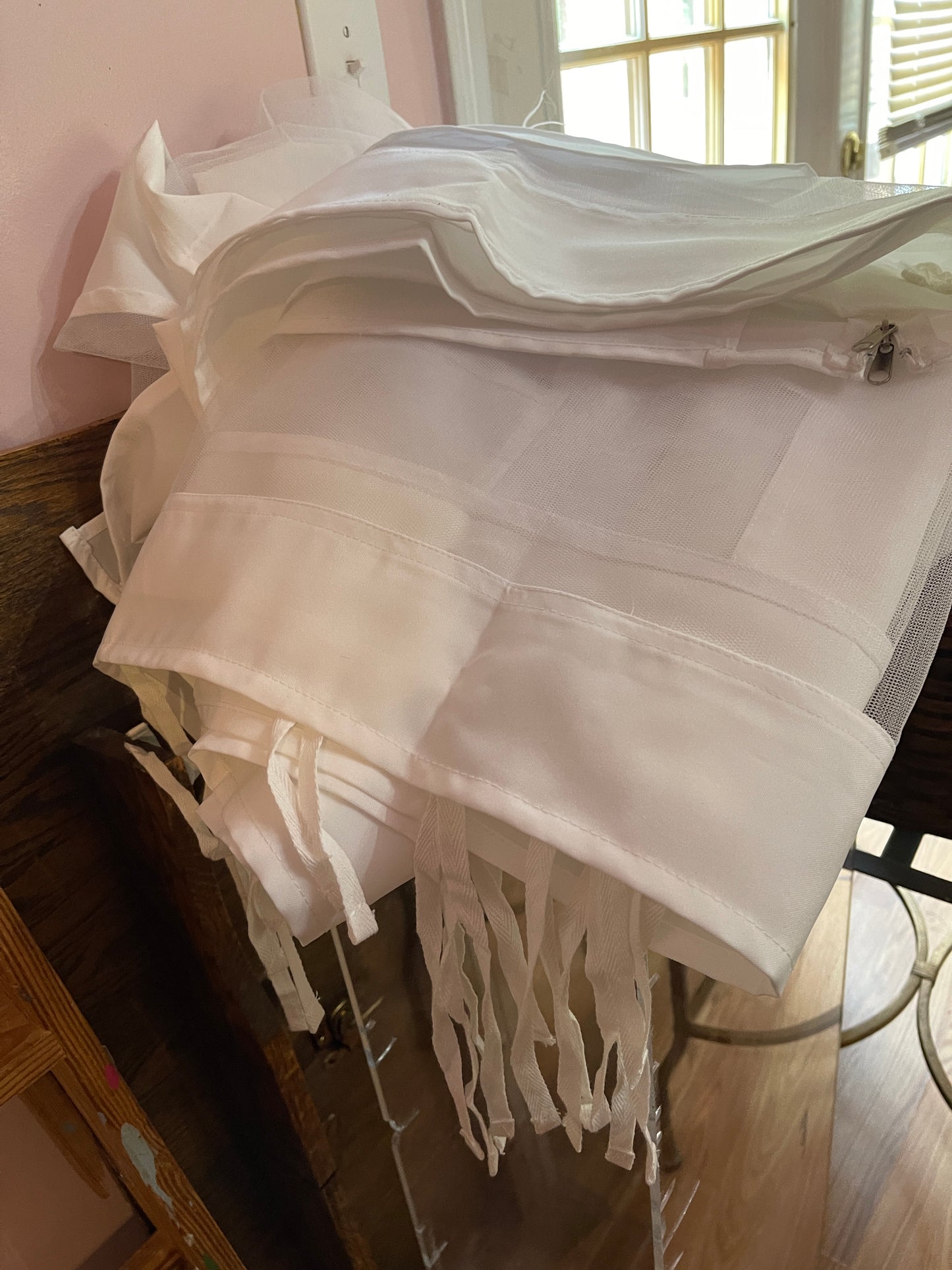 TENT COVER RENTALWHITE SHEER MESH NETTING FABRIC TENT