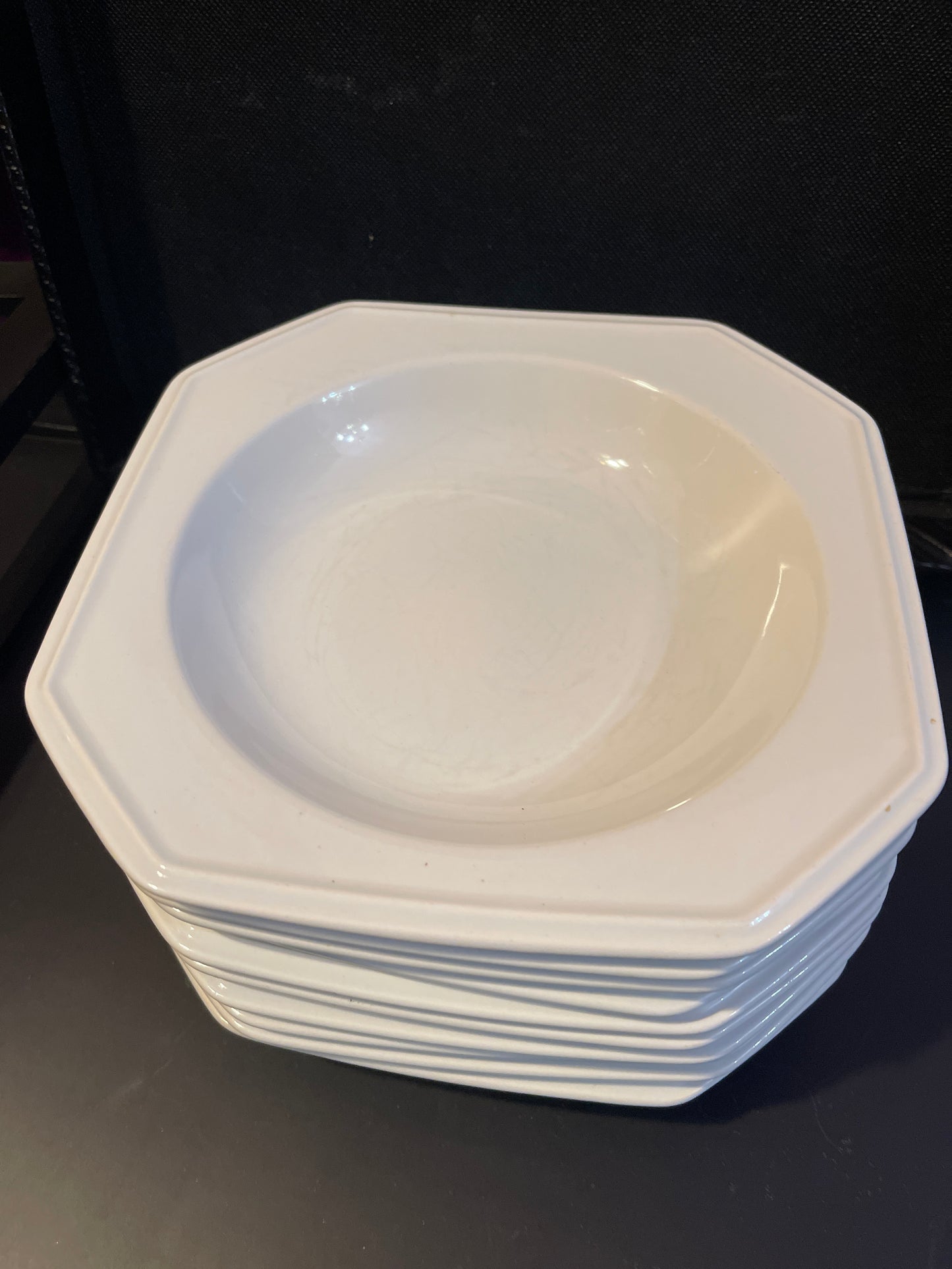 DISHES RENTAL PLATES Octagon bowl