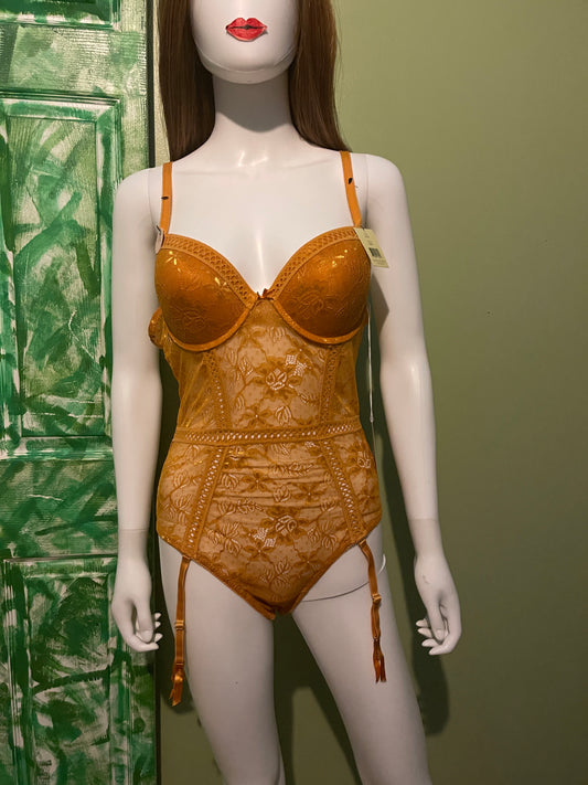 BUY NOW - YELLOW GOLD LACE LINGERIE