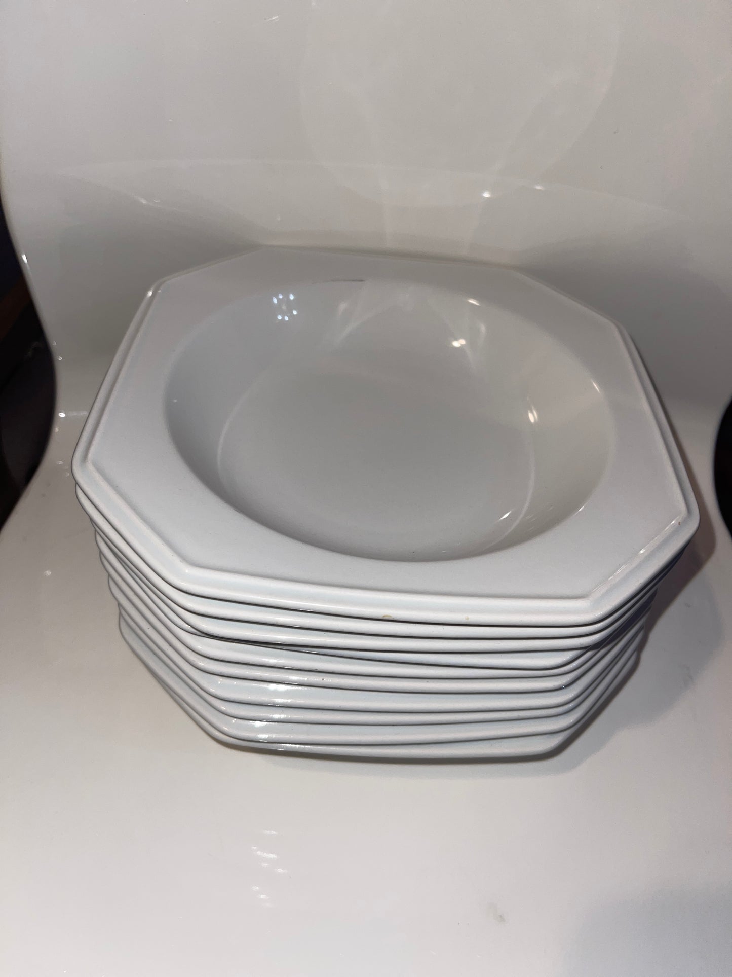 DISHES RENTAL PLATES Octagon bowl