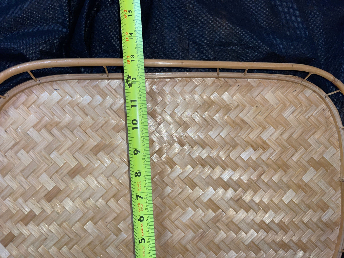 RENTAL VINTAGE WICKER WOVEN TRAY SERVING