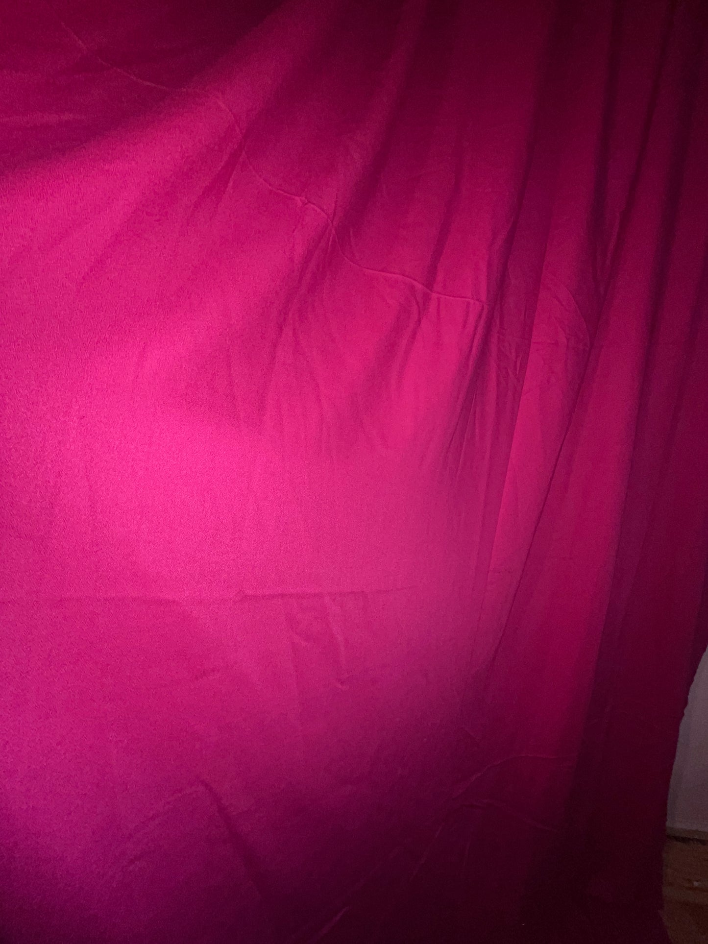 FABRIC &nbsp;RENTAL HOT PINK MEDIUM WEIGHT FABRIC PIECE