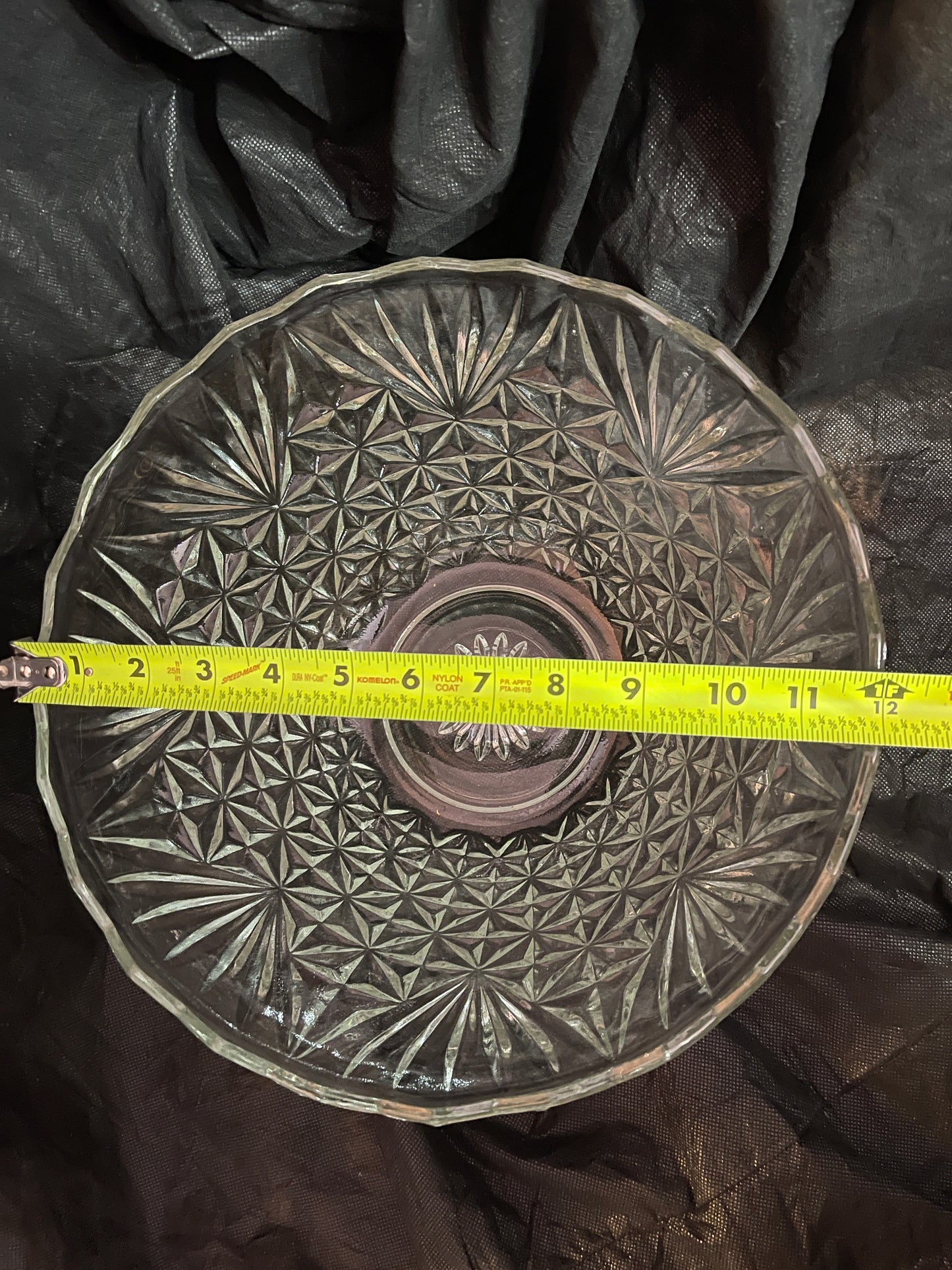 DISH RENTAL VINTAGE GLASS PUNCH BOWL Spiked