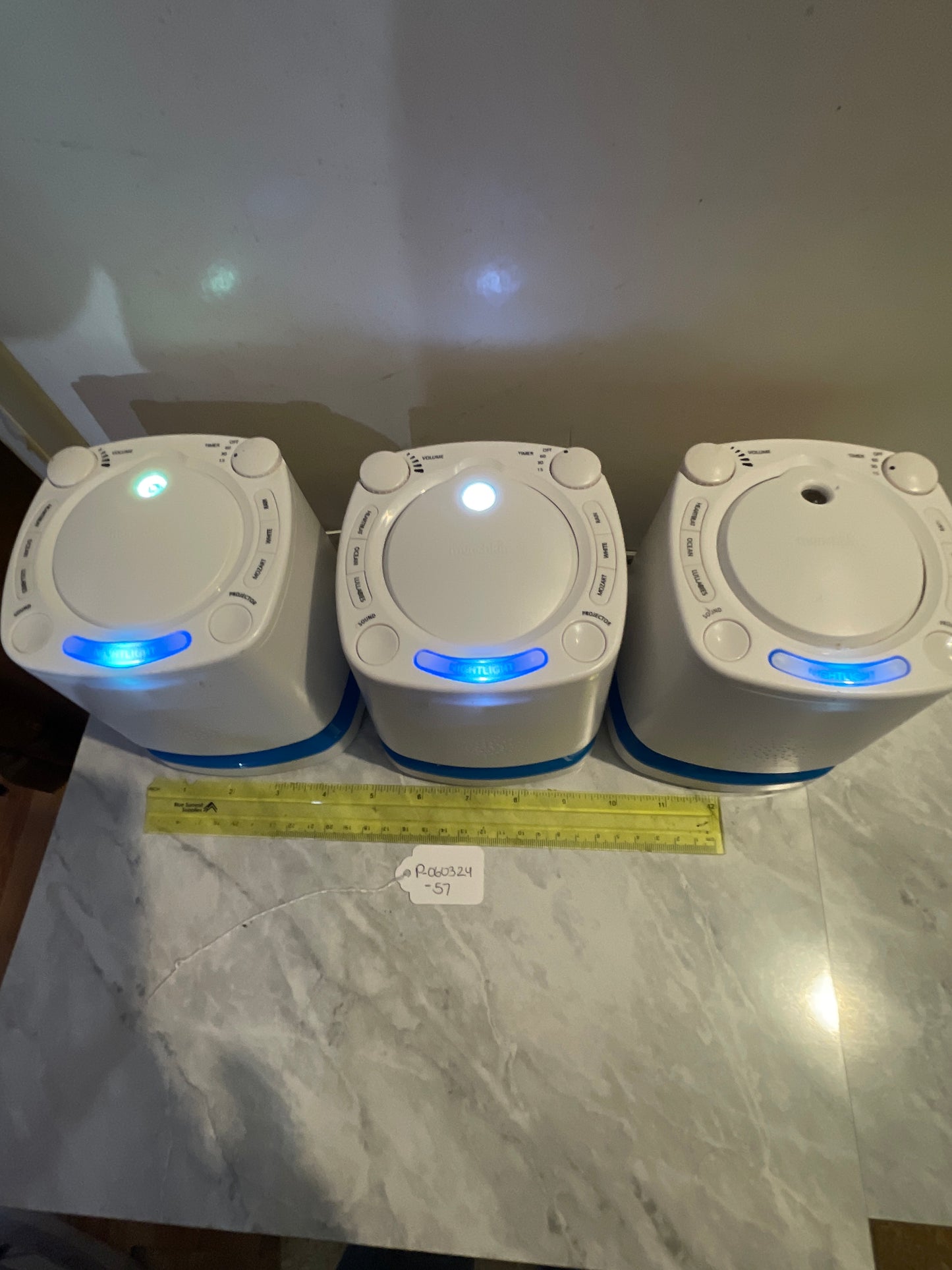 Rental electric sound machines ocean heartbeat Mozart rain