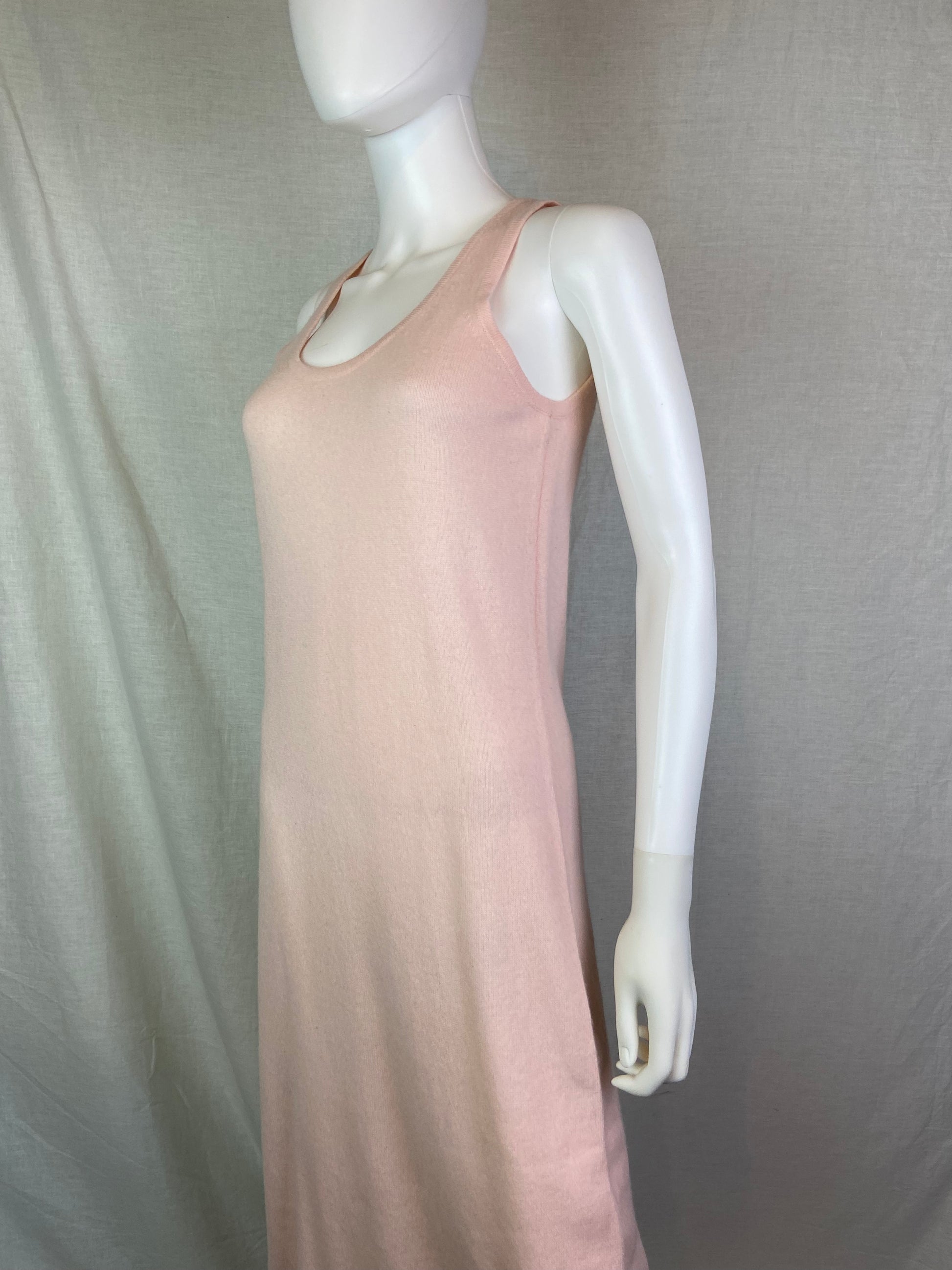 Tahari Light Pink Cashmere Sweater Tank Dress NWT ABBY ESSIE STUDIOS
