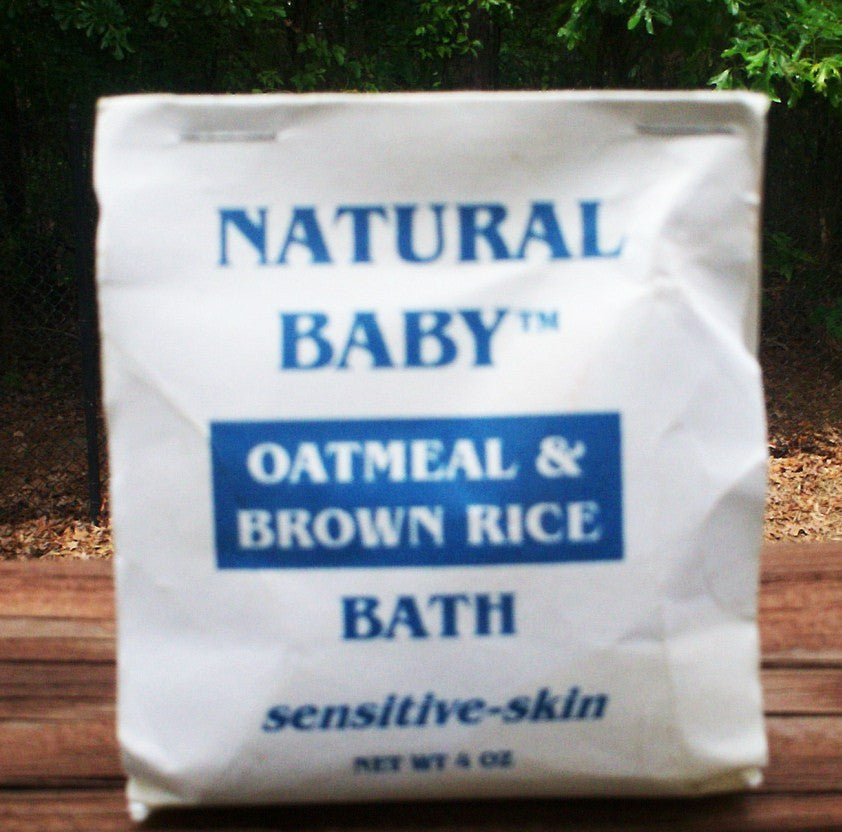 ANISSEI NATURAL BABY OATMEAL & BROWN RICE BATH 4oz