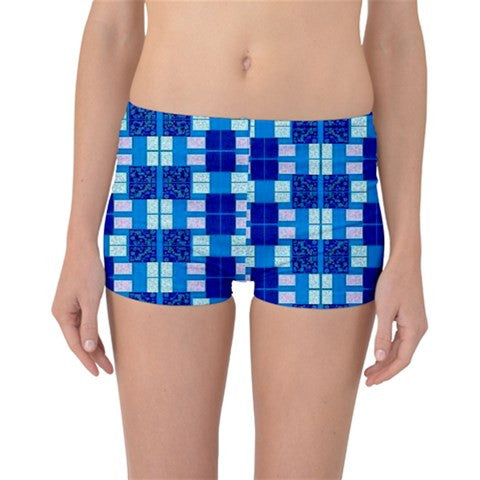 Suga Lane Dream Plaid Boyleg Bikini Bottom ABBY ESSIE