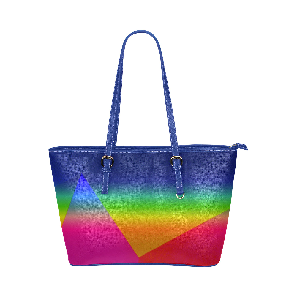 Rainbow Jane Leather Tote Bag /Small e-joyer